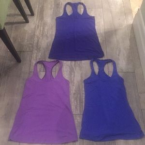 Lululemon size 6 tank top bundle